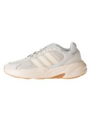 Adidas Sneakersy "Ozelle" w kolorze kremowo-białym rozmiar: 46 2/3. Białe buty sportowe casual Adidas, bez wzorów, z materiału, bez zapięcia. Za 197.17 zł.