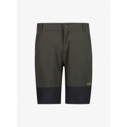 Spodenki turystyczne męskie CMP Drayno Bermuda. Zielone szorty CMP, m, bez wzorów, sportowe. Za 296.99 zł.