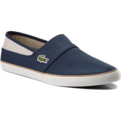 Tenisówki LACOSTE - Marice 218 1 CAM 7-35CAM007767F Nvy/Nat. Niebieskie trampki marki LACOSTE. W wyprzedaży za 199.00 zł.