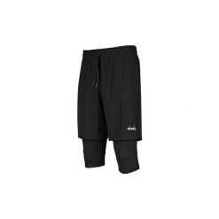 Spodenki krótkie męskie DIADORA POWER SHORTS BE ONE. Czarne szorty Diadora, m, bez wzorów. Za 79.99 zł.