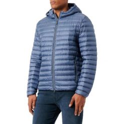 Kurtka GEOX M WARRENS Niebieski. Niebieskie kurtki Geox, m, bez wzorów, z tkaniny, bez kaptura. Za 535.99 zł.