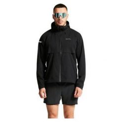 Kurtka wodoodporna Craft Pro Hydro 3. Szare kurtki do biegania 4M, na zimę, m, bez wzorów, bez kaptura, do biegania. Za 782.00 zł.