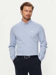 Boss Koszula B_Motion 50523317 Niebieski Regular Fit. Niebieskie koszule Boss, l, bez wzorów, z bawełny, bez kołnierzyka, bez ramiączek. Za 169.99 zł.