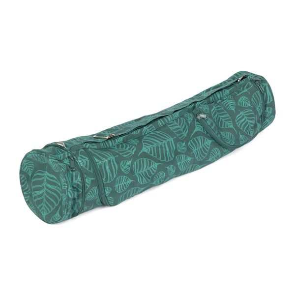 Torba na matę Asana. Zielone torby na ramię BODHI, bez wzorów, z bawełny, na ramię, bez dodatków. Za 129.99 zł.
