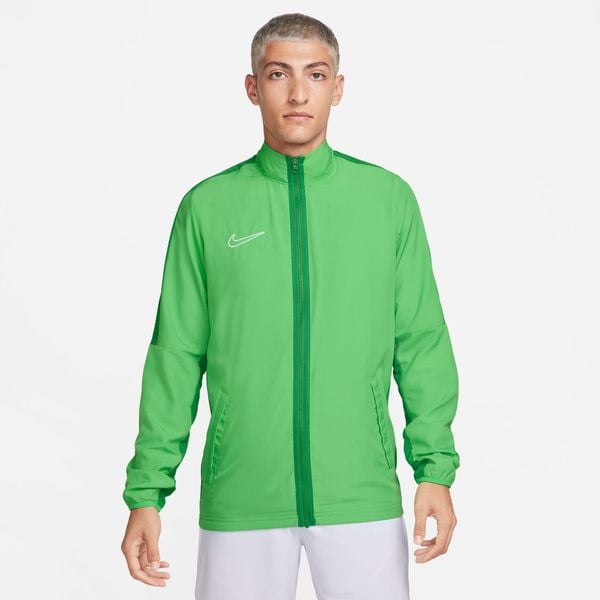 Kurtka Mężczyzna Nike Dri-Fit Academy 23 zielony. Białe kurtki Nike, l, bez wzorów, z dresówki, bez kaptura. Za 230.30 zł.