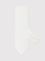 PAKO LORENTE – Beżowy gładki krawat. Brązowe krawaty i muchy Pako Lorente, bez wzorów, z elastanu. Za 129.99 zł.