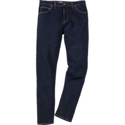 Dżinsy ze stretchem Slim Fit Straight bonprix ciemnoniebieski. Jeansy marki bonprix. Za 109.99 zł.