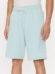 Champion Szorty sportowe E20002 Błękitny Regular Fit. Niebieskie krótkie spodenki sportowe Champion, m, bez wzorów, z bawełny. Za 149.99 zł.