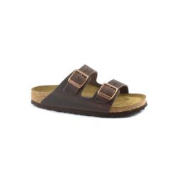 Klapki unisex Birkenstock Arizona WB. Brązowe klapki Birkenstock. Za 459.00 zł.