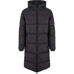 Męska Długa Kurtka Puchowa. Czarne kurtki Urban Classics, m, bez wzorów, z puchu, bez kaptura. Za 319.99 zł.