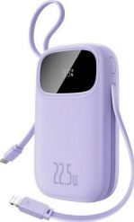 Baseus EnerFill FC21 Qpow 3 Ultra 20000 mAh 22.5W fioletowy. Fioletowe powerbanki . Za 129.90 zł.