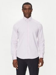 Calvin Klein Koszula K10K114298 Fioletowy Slim Fit. Fioletowe koszule CALVIN KLEIN, m, bez wzorów, z bawełny, bez kołnierzyka, bez ramiączek. Za 249.99 zł.