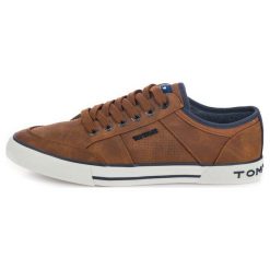 Tom Tailor tenisówki męskie 44 brązowe. Brązowe trampki Tom Tailor, m, bez wzorów, bez zapięcia. Za 216.00 zł.