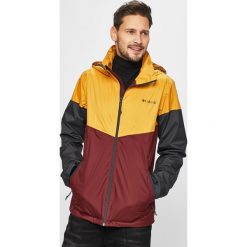 Columbia - Kurtka. Brązowe kurtki Columbia, l, bez wzorów, z materiału, z kapturem. W wyprzedaży za 299.90 zł.
