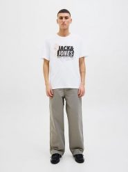 Jack & Jones Koszulka w kolorze białym rozmiar: XXL. Białe bezrękawniki Jack & Jones, xxl, bez wzorów, z bawełny, bez kołnierzyka, bez ramiączek. Za 44.19 zł.