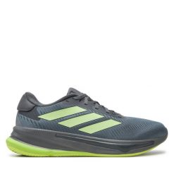 Buty do biegania adidas. Szare buty do biegania Adidas, bez wzorów, bez zapięcia, do biegania. Za 339.99 zł.
