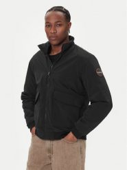 Napapijri Kurtka bomber A-Giovi NP0A88U2 Czarny Regular Fit. Czarne kurtki Napapijri, m, bez wzorów, z syntetyku, bez kaptura. Za 879.99 zł.