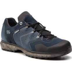 Trekkingi HANWAG - Tarso Low Es 201030-007064 Navy/Asphalt. Niebieskie trekkingi Hanwag, bez wzorów, z materiału, bez zapięcia. W wyprzedaży za 599.00 zł.