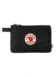 Saszetka Fjallraven Kanken Gear Pocket - black. Czarne torby na ramię Fjällräven, bez wzorów, z materiału, małe, bez dodatków. Za 99.99 zł.