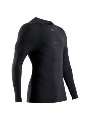 Koszulka termoaktywna X-Bionic Mightywool. Czarne bielizna termoaktywna X BIONIC, xl, bez wzorów, z włókna, bez ramiączek, narciarskie. Za 522.70 zł.