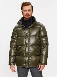 Hetregó Kurtka puchowa Justin 8K562 Zielony Regular Fit. Zielone kurtki Hetregó, m, bez wzorów, z puchu, bez kaptura. Za 1,909.00 zł.