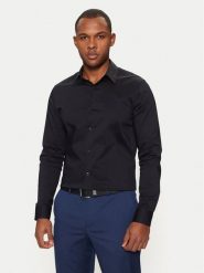 Guess Koszula Sunset M1YH20 W7ZK1 Granatowy Slim Fit. Niebieskie koszule Guess, m, z aplikacjami, z bawełny, bez kołnierzyka, bez ramiączek. Za 209.99 zł.