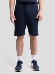 Szorty męskie dresowe granatowe Wladorsh 403/ Wlador 403. Niebieskie krótkie spodenki sportowe BIG STAR, l, bez wzorów, z dresówki. Za 159.99 zł.