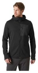 Bluza z kapturem Helly Hansen Versalite Fleece. Czarne bluzy z kapturem Helly Hansen, l, bez wzorów, z elastanu, z kapturem. Za 438.00 zł.
