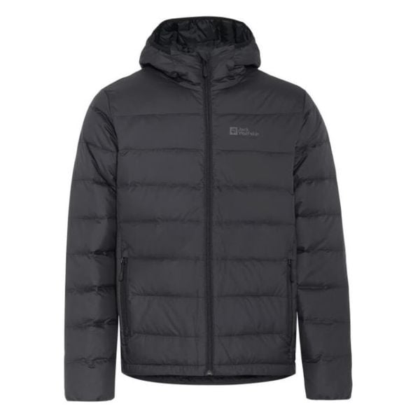 Kurtka puchowa męska Jack Wolfskin Ather Down Hoody. Szare kurtki Jack Wolfskin, m, bez wzorów, z puchu, bez kaptura. W wyprzedaży za 771.00 zł.