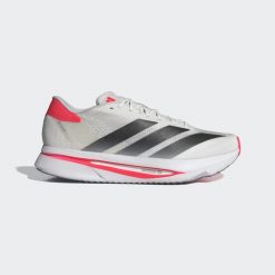 Buty Adizero SL 2. Białe buty do biegania Adidas, bez wzorów, bez zapięcia, do biegania. Za 569.00 zł.