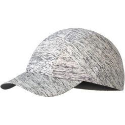 Czapka z daszkiem BUFF Pro Run Cap Silver Grey Htr. Szare czapki z daszkiem Buff, bez wzorów. W wyprzedaży za 83.94 zł.