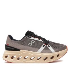 Buty do biegania On. Brązowe buty do biegania On, bez wzorów, bez zapięcia, do biegania. Za 759.99 zł.