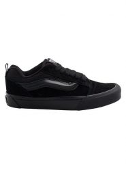 Vans Skórzane sneakersy "Knu Skool" w kolorze czarnym rozmiar: 41. Czarne buty sportowe casual Vans, bez wzorów, bez zapięcia. Za 286.45 zł.