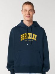 American Universities Bluza "Berkeley University" w kolorze granatowym rozmiar: L. Niebieskie bluzy American Universities, l, bez wzorów, z kapturem. Za 122.45 zł.