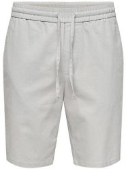 ONLY & SONS Szorty w kolorze jasnoszarym rozmiar: XL. Szare szorty Only & Sons, xl, bez wzorów. Za 92.21 zł.