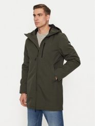 Schott NYC Kurtka przejściowa KALVIN Zielony Regular Fit. Zielone kurtki Schott NYC, m, bez wzorów, z syntetyku, bez kaptura. Za 739.99 zł.