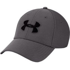 Czapka z daszkiem męska Under Armour Blitzing 3.0. Szare czapki z daszkiem Under Armour, bez wzorów, z elastanu. Za 73.70 zł.