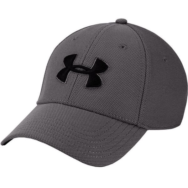 Czapka z daszkiem męska Under Armour Blitzing 3.0. Szare czapki z daszkiem Under Armour, bez wzorów, z elastanu. Za 73.70 zł.
