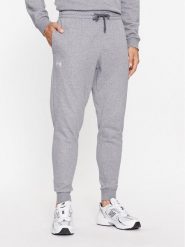 Under Armour Spodnie dresowe Ua Rival Fleece Joggers 1379774 Szary Loose Fit. Szare joggery i bojówki Under Armour, m, bez wzorów, z bawełny. Za 167.99 zł.
