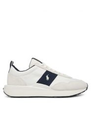 Polo Ralph Lauren Sneakersy Train 89 Rib Sk Ltl 809P13090004 Biały. Białe buty sportowe casual Polo Ralph Lauren, bez wzorów, ze skóry, bez zapięcia. Za 689.99 zł.