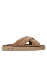 Inuikii Klapki Suede Crossed 50102-500 Beżowy. Brązowe klapki Inuikii, ze skóry. Za 1,109.00 zł.