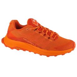 Buty do biegania męskie, Merrell Moab Flight. Brązowe buty do biegania Merrell, bez wzorów, bez zapięcia, do biegania. Za 499.99 zł.