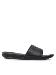 Quiksilver Klapki AQYL100956 Czarny. Czarne klapki Quiksilver, ze skóry. Za 119.99 zł.