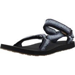 Sandały TEVA M ORIGINAL UNIVE Niebieski. Niebieskie sandały Teva, z tkaniny, bez zapięcia. Za 229.99 zł.