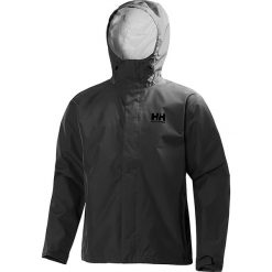 Kurtka przeciwdeszczowa "Seven" w kolorze czarnym. Kurtki marki Helly Hansen. W wyprzedaży za 173.95 zł.