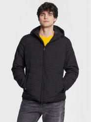 Tommy Hilfiger Kurtka puchowa MW0MW29010 Czarny Regular Fit. Czarne kurtki Tommy Hilfiger, m, bez wzorów, z puchu, bez kaptura. Za 749.99 zł.
