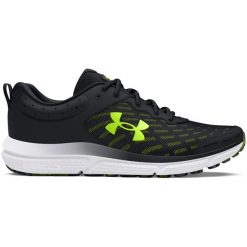 Buty Under Armour Ua Charged Assert 10, Mężczyźni. Czarne buty do biegania Under Armour, bez wzorów, z materiału, bez zapięcia, do biegania. Za 292.99 zł.