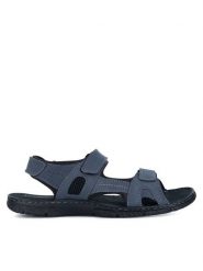 Lasocki Sandały KODIAQ-01 MI18 Granatowy. Niebieskie sandały Lasocki, ze skóry, bez zapięcia. Za 159.99 zł.