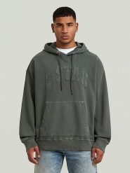 G-Star Bluza w kolorze antracytowym rozmiar: XL. Czarne bluzy G-Star, xl, bez wzorów, z bawełny, z kapturem. Za 223.46 zł.