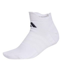 Skarpety Tenisowe Przed Kostkę Z Amortyzacją, 1 Para W Opakowaniu. Białe skarpety Adidas, bez wzorów. Za 54.95 zł.